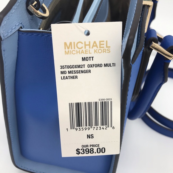 Michael Kors MD Messenger Bag Mott Oxford Multi - Picture 9 of 10